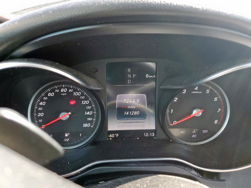 55SWF4KB0HU219969 - 2017 MERCEDES-BENZ C 300 4MATIC BLACK photo 9