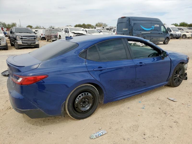 4T1DAACK5SU046951 - 2025 TOYOTA CAMRY XSE ლურჯი ფოტო 3