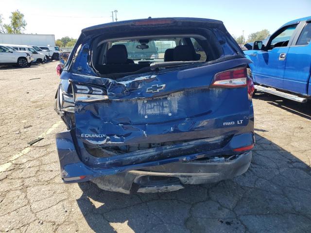 3GNAXUEV5NL151302 - 2022 CHEVROLET EQUINOX LT ლურჯი ფოტო 6