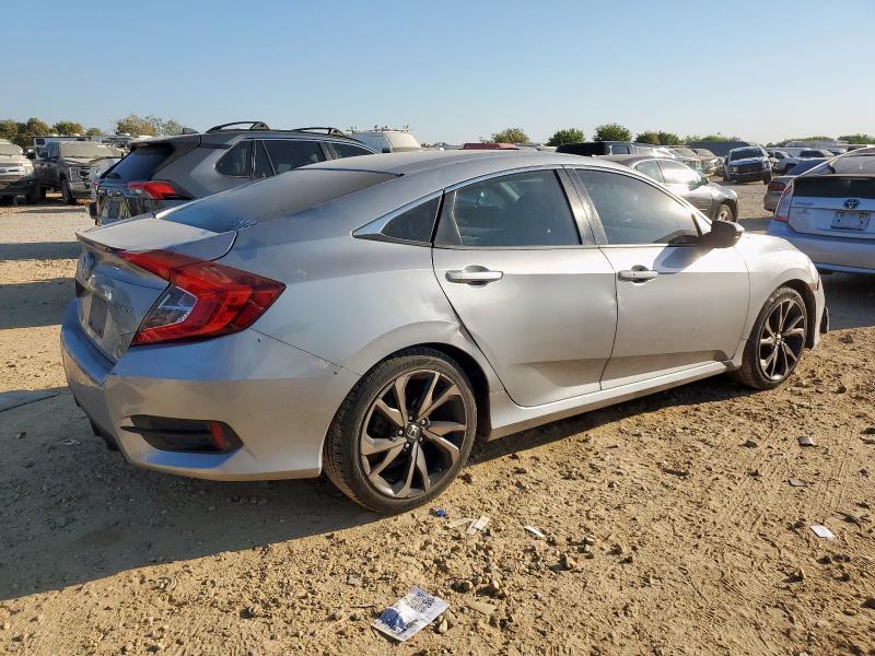 19XFC2F85KE035976 - 2019 HONDA CIVIC SPORT Srebrny zdjęcie 3