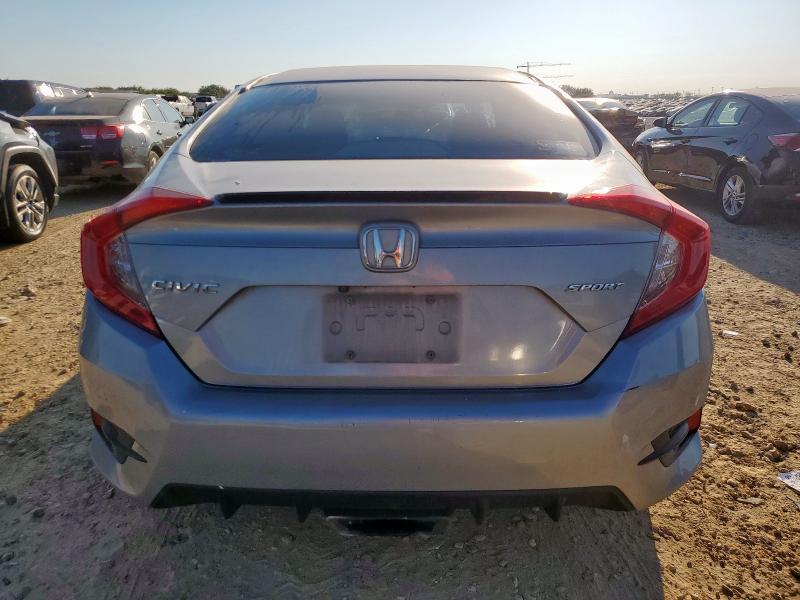 19XFC2F85KE035976 - 2019 HONDA CIVIC SPORT Srebrny zdjęcie 6