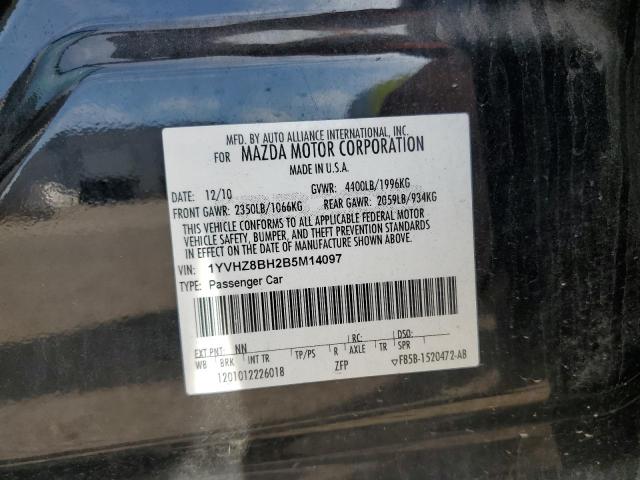 1YVHZ8BH2B5M14097 - 2011 MAZDA 6 I Qara foto 12