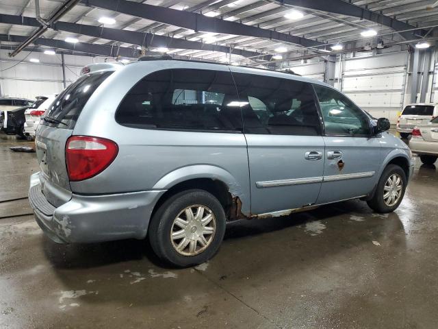 2C4GP54L05R215807 - 2005 CHRYSLER TOWN & COU TOURING ლურჯი ფოტო 3