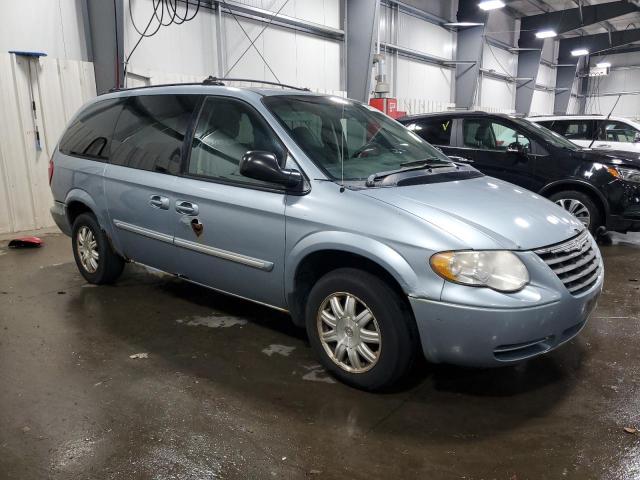 2C4GP54L05R215807 - 2005 CHRYSLER TOWN & COU TOURING ლურჯი ფოტო 4