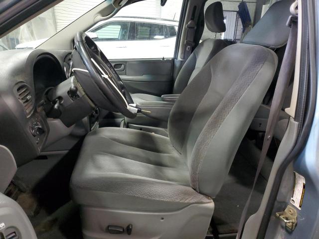 2C4GP54L05R215807 - 2005 CHRYSLER TOWN & COU TOURING ლურჯი ფოტო 7