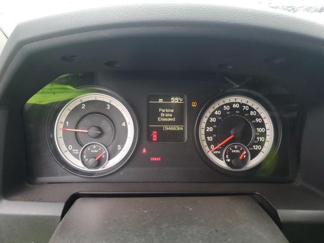 3C6UR5HLXDG615439 - 2013 RAM 2500 ST SILVER photo 9