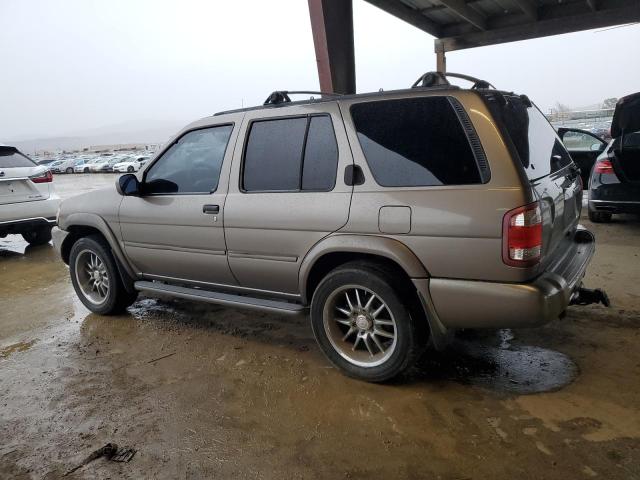 JN8DR09Y11W570365 - 2001 NISSAN PATHFINDER LE თაფლისფერი ფოტო 2