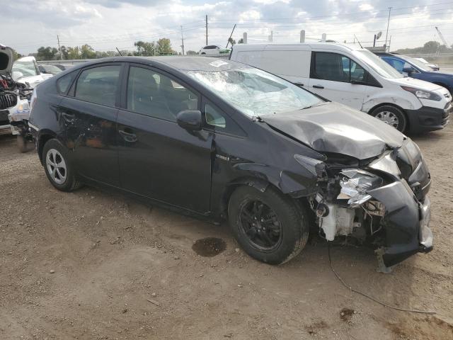 JTDKN3DU9F1989718 - 2015 TOYOTA PRIUS BLACK photo 4