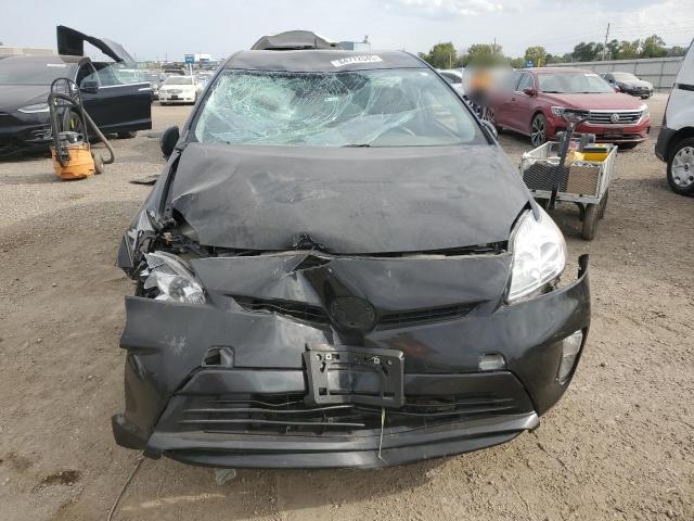 JTDKN3DU9F1989718 - 2015 TOYOTA PRIUS BLACK photo 5