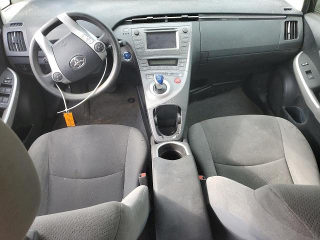 JTDKN3DU9F1989718 - 2015 TOYOTA PRIUS BLACK photo 8