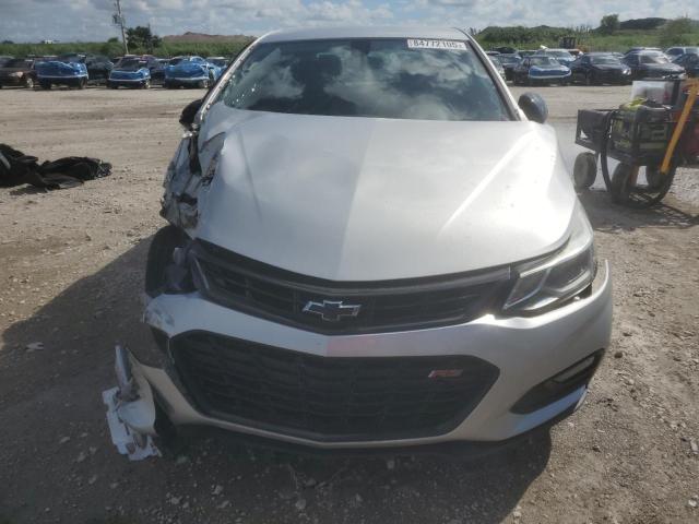 1G1BE5SMXJ7120350 - 2018 CHEVROLET CRUZE LT ვერცხლისფერი ფოტო 5