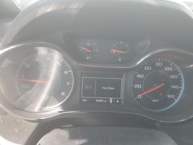 1G1BE5SMXJ7120350 - 2018 CHEVROLET CRUZE LT ვერცხლისფერი ფოტო 9