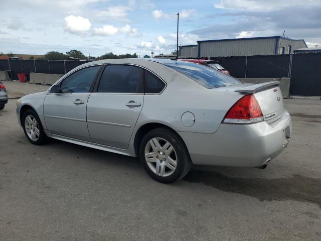 2G1WB5E36C1113344 - 2012 CHEVROLET IMPALA LT GRAY photo 2