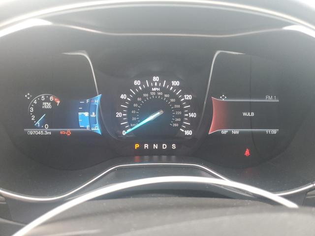 1FA6P0HD3G5115207 - 2016 FORD FUSION SE SILVER photo 9