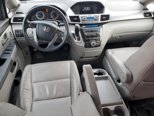5FNRL5H91DB007674 - 2013 HONDA ODYSSEY TOURING ვერცხლისფერი ფოტო 8