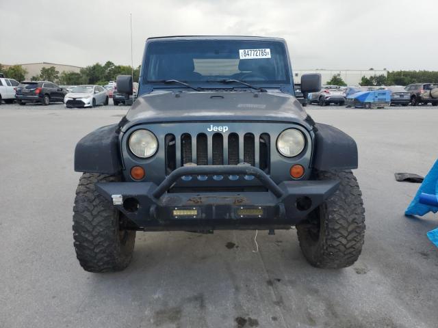 1J4FA24158L617100 - 2008 JEEP WRANGLER X BLUE photo 5