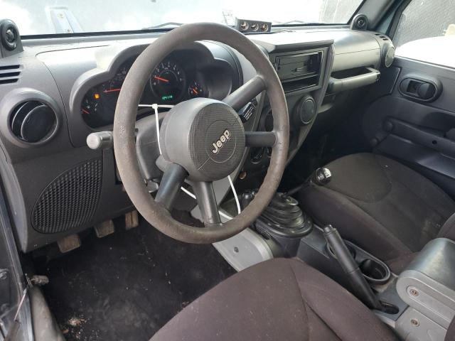 1J4FA24158L617100 - 2008 JEEP WRANGLER X BLUE photo 8