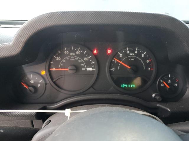 1J4FA24158L617100 - 2008 JEEP WRANGLER X BLUE photo 9