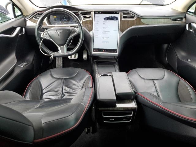 5YJSA1DP1DFP13998 - 2013 TESLA MODEL S Կապույտ լուսանկար 8