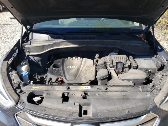 5XYZTDLB5GG351994 - 2016 HYUNDAI SANTA FE S 蓝色 照片 12