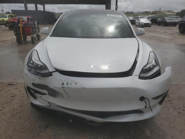5YJ3E1EA6KF299956 - 2019 TESLA MODEL 3 WHITE photo 5