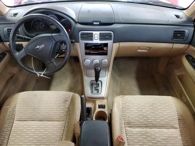 JF1SG65625H717017 - 2005 SUBARU FORESTER 2.5XS Қызыл фото 8