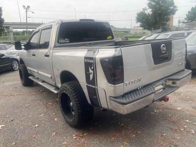 1N6AA07B44N544662 - 2004 NISSAN TITAN XE SILVER photo 3