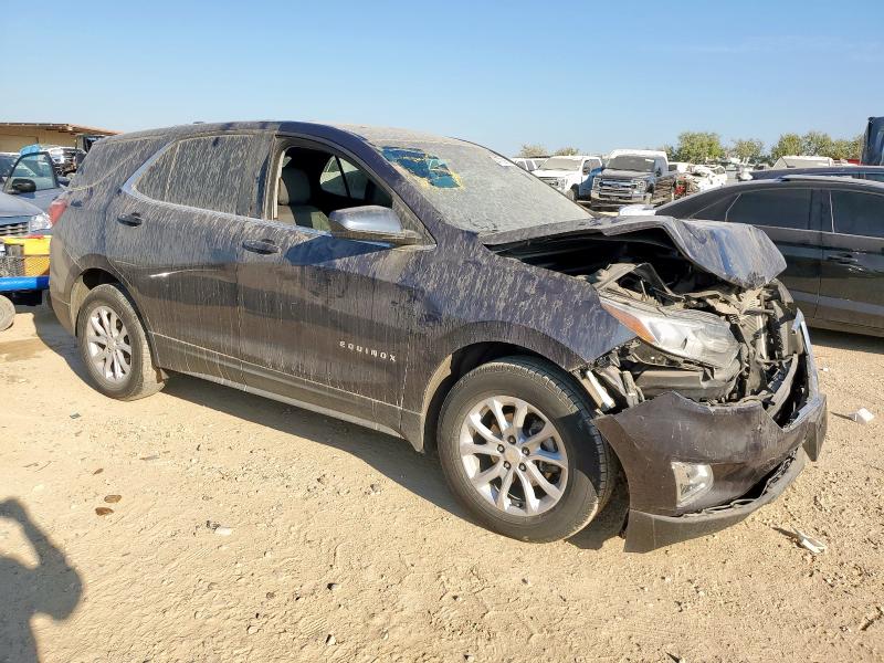 3GNAXJEVXJS578604 - 2018 CHEVROLET EQUINOX LT Niebieski zdjęcie 4