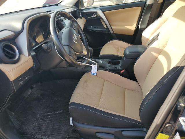 JTMRFREV6HJ703722 - 2017 TOYOTA RAV4 XLE BLUE photo 7