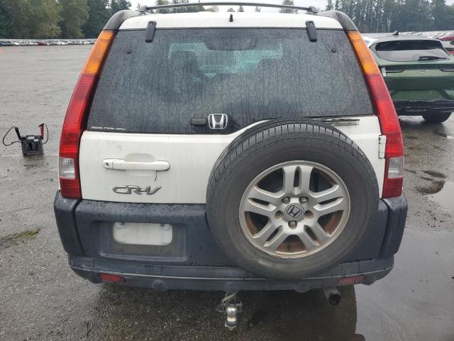 JHLRD78863C027191 - 2003 HONDA CR-V EX WHITE photo 6