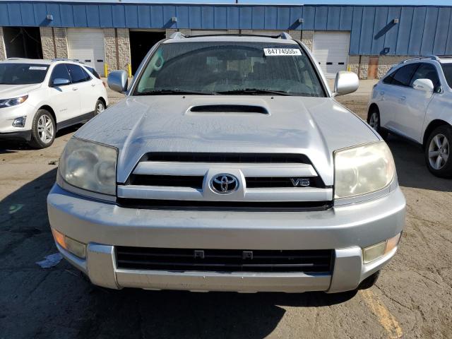 JTEBT14R450050806 - 2005 TOYT 4RUNNER SR5 SILVER photo 5
