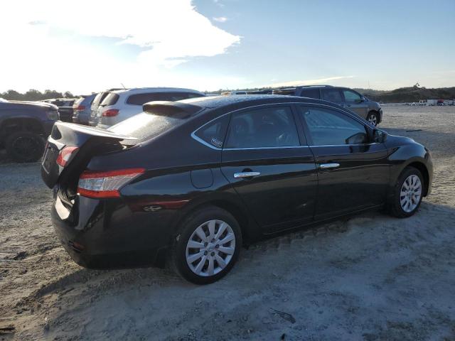 3N1AB7AP6DL732180 - 2013 NISSAN SENTRA S Schwarz Foto 3