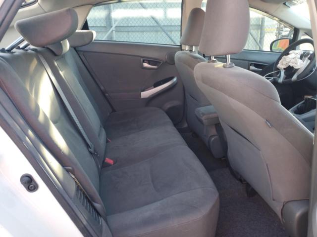 JTDKN3DU1B1418587 - 2011 TOYOTA PRIUS WHITE photo 10