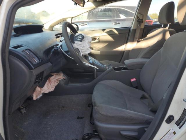 JTDKN3DU1B1418587 - 2011 TOYOTA PRIUS WHITE photo 7