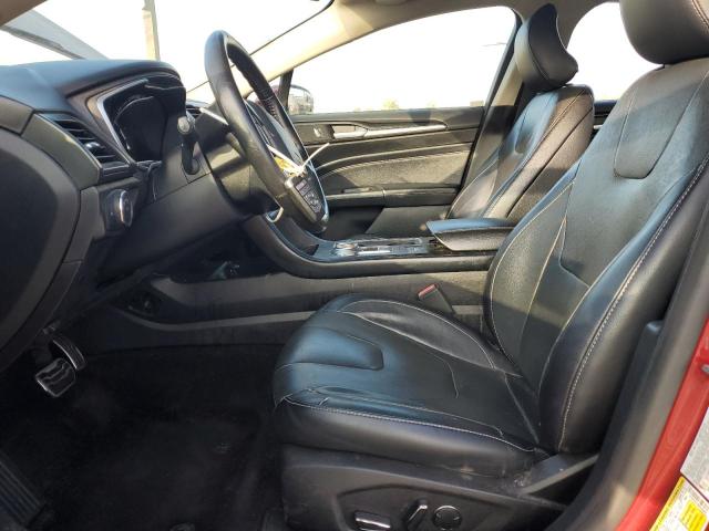 3FA6P0SU4HR306688 - 2017 FORD FUSION TITANIUM PHEV BURGUNDY photo 7