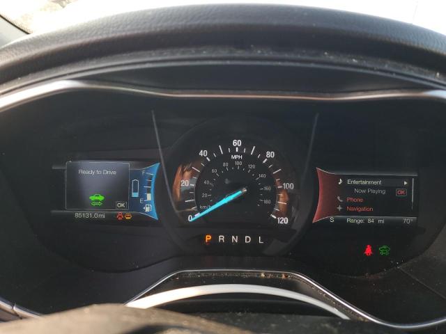 3FA6P0SU4HR306688 - 2017 FORD FUSION TITANIUM PHEV BURGUNDY photo 9