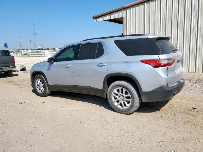 1GNERGKW6KJ129497 - 2019 CHEVROLET TRAVERSE LT ვერცხლისფერი ფოტო 2