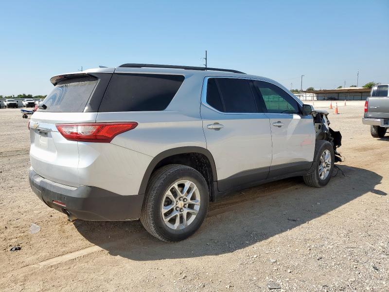 1GNERGKW6KJ129497 - 2019 CHEVROLET TRAVERSE LT ვერცხლისფერი ფოტო 3