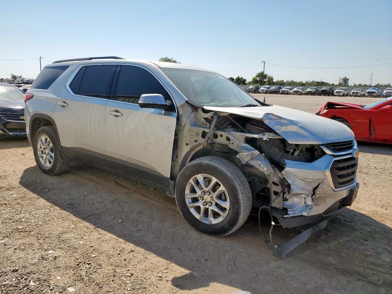 1GNERGKW6KJ129497 - 2019 CHEVROLET TRAVERSE LT ვერცხლისფერი ფოტო 4