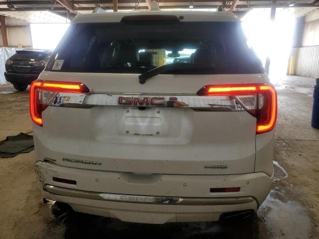 1GKKNXLS5MZ236097 - 2021 GMC ACADIA DENALI WHITE photo 6
