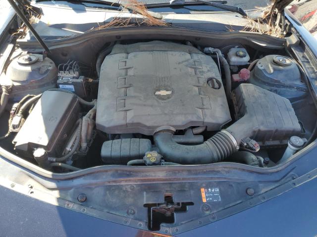 2G1FB1E38E9168603 - 2014 CHEVROLET CAMARO LT 蓝色 照片 11