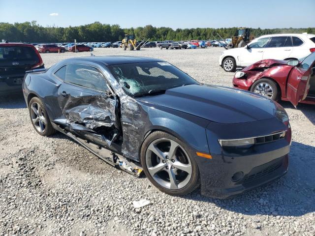 2G1FB1E38E9168603 - 2014 CHEVROLET CAMARO LT 蓝色 照片 4
