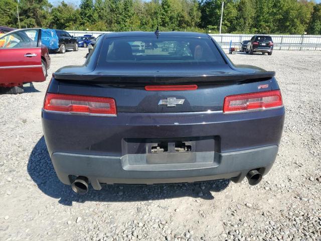 2G1FB1E38E9168603 - 2014 CHEVROLET CAMARO LT 蓝色 照片 6