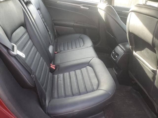 3FA6P0T96HR202522 - 2017 FORD FUSION SE RED photo 10