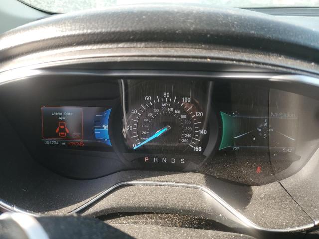 3FA6P0T96HR202522 - 2017 FORD FUSION SE RED photo 9