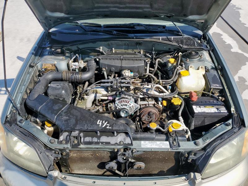 4S3BH665117664680 - 2001 SUBARU LEGACY OUTBACK GREEN photo 12