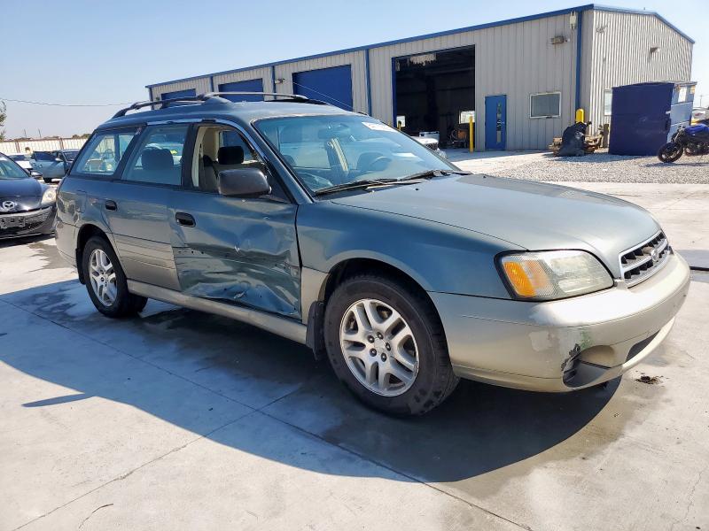 4S3BH665117664680 - 2001 SUBARU LEGACY OUTBACK GREEN photo 4