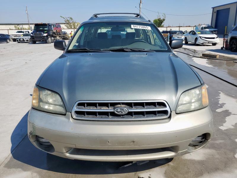 4S3BH665117664680 - 2001 SUBARU LEGACY OUTBACK GREEN photo 5