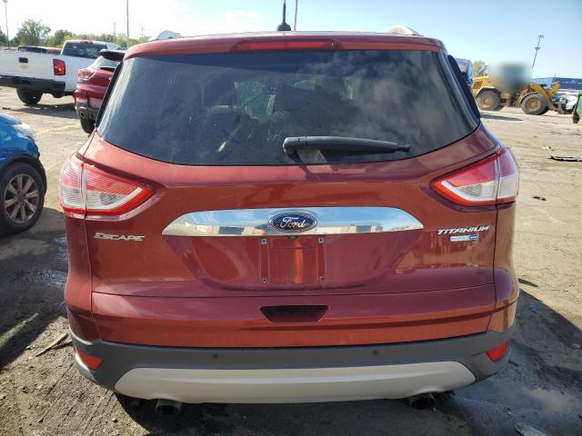 1FMCU9JX7GUB42426 - 2016 FORD ESCAPE TITANIUM Orange Foto 6