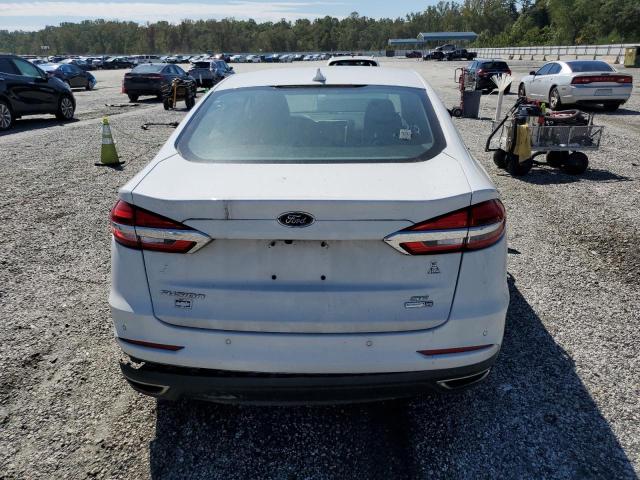 3FA6P0T98KR233682 - 2019 FORD FUSION SE თეთრი ფოტო 6